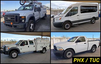 Southwest Regional Heavy Equipment Auctions in Arizona & Commercial Fleet Vehicle Auctions in Arizona