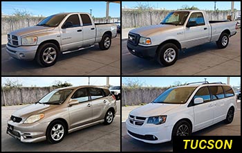 Tucson Public Passenger Vehicles Auctions in Arizona