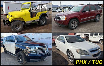 Public Nonrunning & Stationary Vehicles Auctions in Arizona Public Nonrunning & Stationary Vehicles Auctions in Arizona