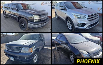 Public Nonrunning & Stationary Vehicles Auctions in Arizona