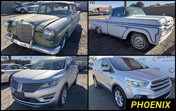 Public Nonrunning & Stationary Vehicles Auctions in Arizona