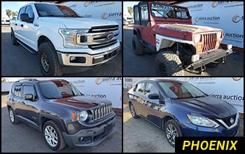Phoenix Public Passenger Vehicles Auctions in Arizona