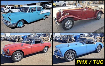 Public Nonrunning & Stationary Vehicles Auctions in Arizona