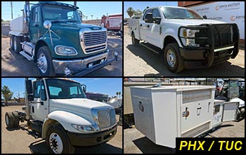 Southwest Regional Heavy Equipment Auctions in Arizona & Commercial Fleet Vehicle Auctions in Arizona