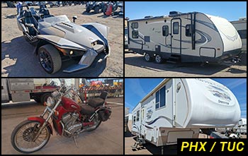 Public Auctions on Boats, RVs, Motorcycles, Carts in Arizona Public Auctions on Boats, RVs, Motorcycles, Carts in Arizona