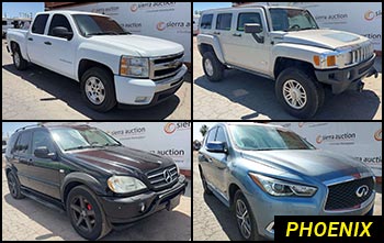 Phoenix Public Passenger Vehicles Auctions in Arizona