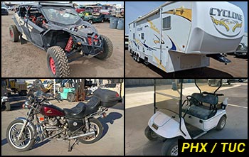 Public Auctions on Boats, RVs, Motorcycles, Carts in Arizona Public Auctions on Boats, RVs, Motorcycles, Carts in Arizona