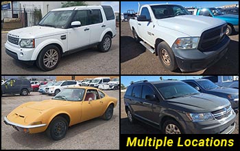 Public Nonrunning & Stationary Vehicles Auctions in Arizona Public Nonrunning & Stationary Vehicles Auctions in Arizona