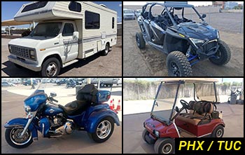 Public Auctions on Boats, RVs, Motorcycles, Carts in Arizona Public Auctions on Boats, RVs, Motorcycles, Carts in Arizona