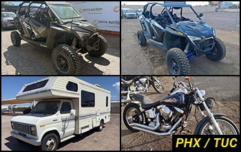 Public Auctions on Boats, RVs, Motorcycles, Carts in Arizona Public Auctions on Boats, RVs, Motorcycles, Carts in Arizona