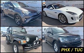 Phoenix Public Passenger Vehicles Auctions in Arizona