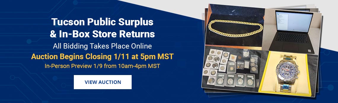 Image showing upcoming auction with link