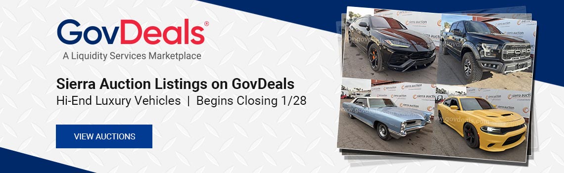 Image showing upcoming auction with link