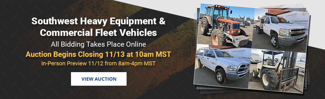 Image showing upcoming auction with link