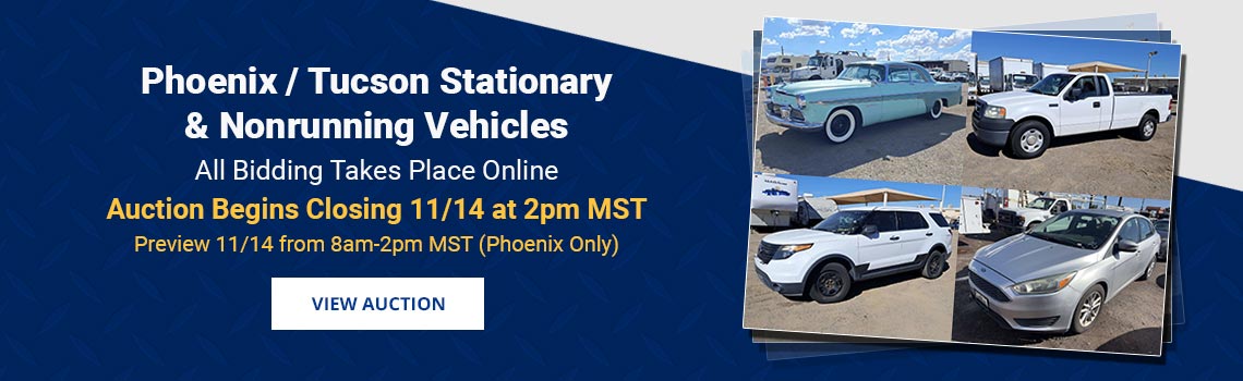 Image showing upcoming auction with link