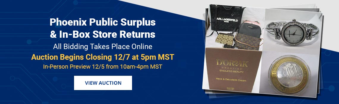 Image showing upcoming auction with link