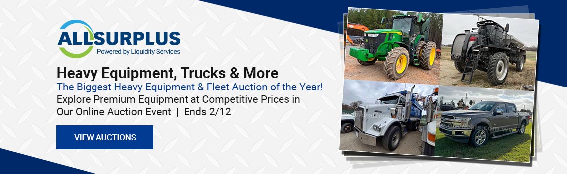 Image showing upcoming auction with link