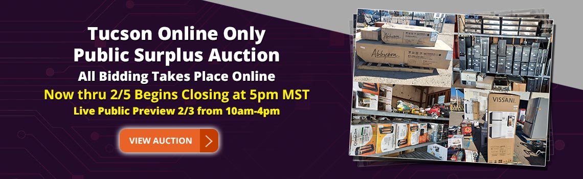 Image showing upcoming auction with link