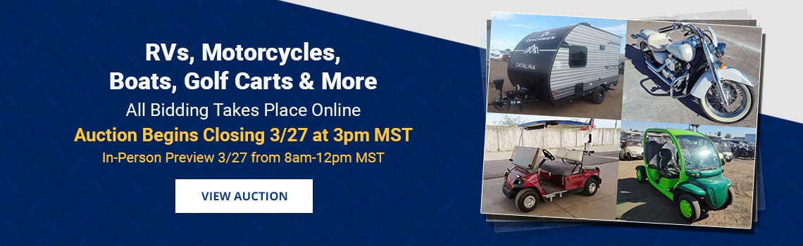 Image showing upcoming auction with link