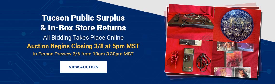 Image showing upcoming auction with link