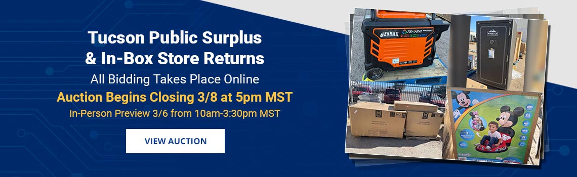 Image showing upcoming auction with link