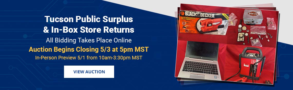 Image showing upcoming auction with link