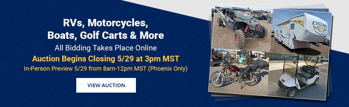 Image showing upcoming auction with link