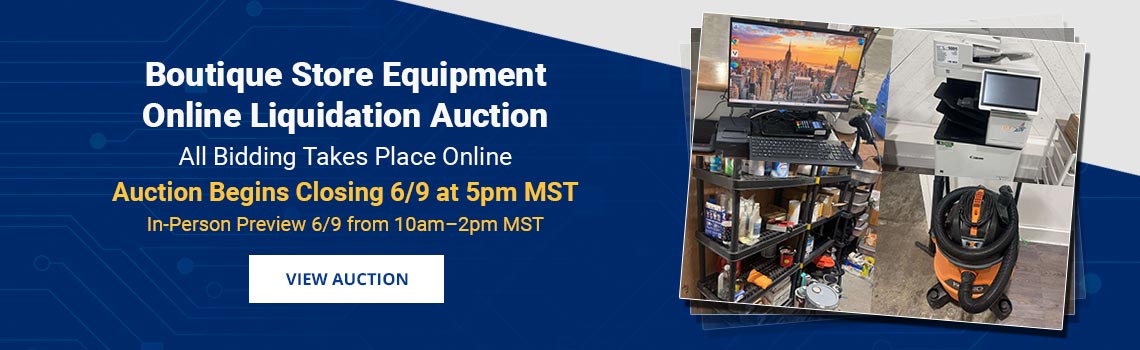 Image showing upcoming auction with link